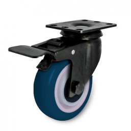 125mm Polyurethane (PU) Casters and Wheels 266UBY125P01